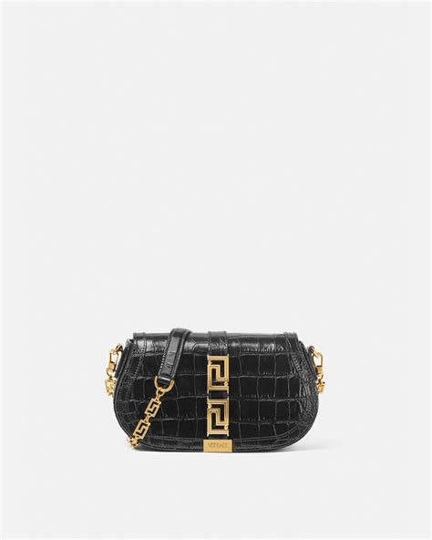 sac versace femme 2019|Versace croc shoulder bags.